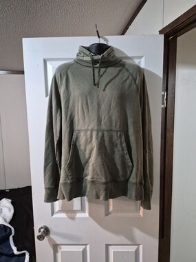 Banana Republic Olive Green Pullover Hoodie